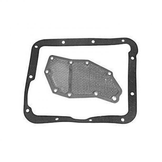 Scott Drake 1965-1969 Ford Mustang Transmission Filter with Gaskets (C4) C5ZZ-7A098-F