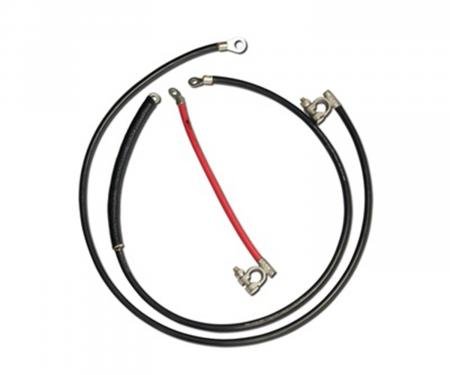 Scott Drake 1967-1970 Ford Mustang 67-70 Heavy Duty Battery Cable Set C7ZZ-14300-HD