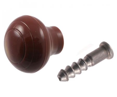 Dennis Carpenter Window Crank Handle Knob - Maroon - 1942 Ford Car 21A-7023345-A