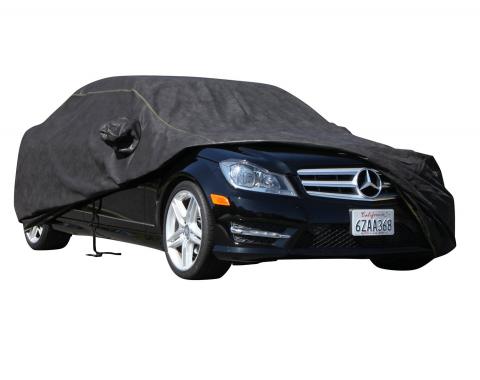 FORD THUNDERBIRD Breathable Pro Series Car Cover, Black with Mirror Pockets, 2002-2005