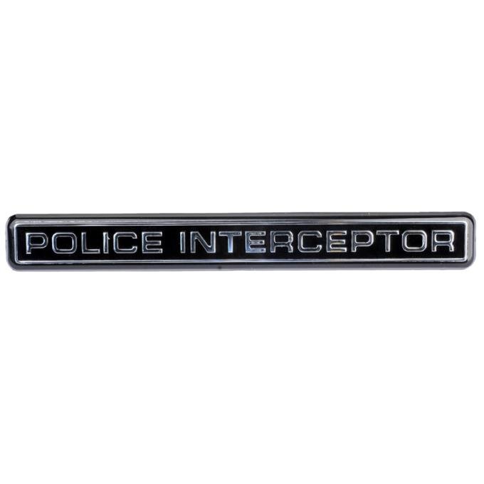 Daniel Carpenter Police Interceptor Emblem E5ZZ-6142528