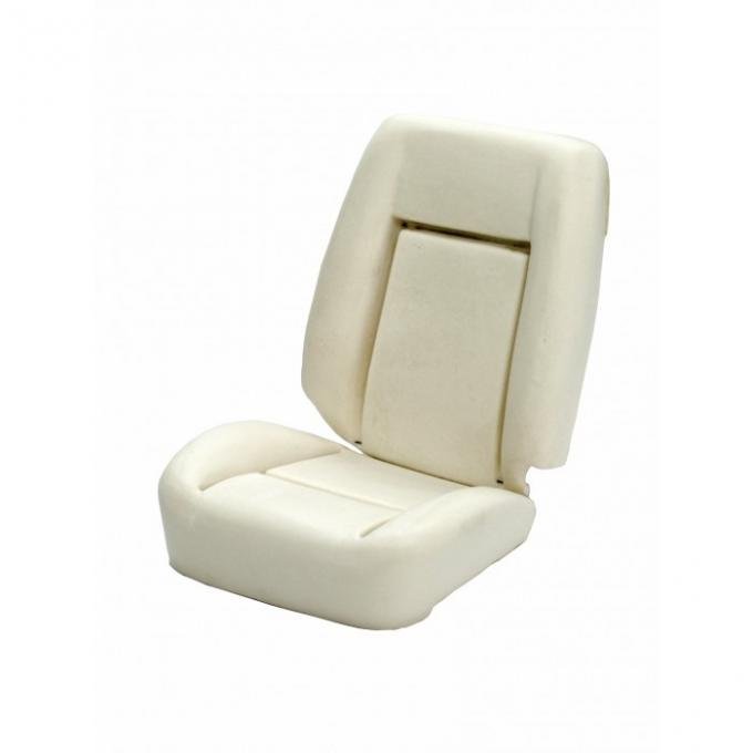 TMI Ford Mustang Seat Foam, Standard Seat Foam, Low Back, 1981-1993