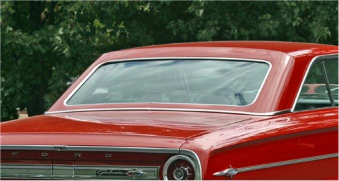 Classic Headquarters Ford Galaxie Rear Window Molding Set, 4 Pieces F-128