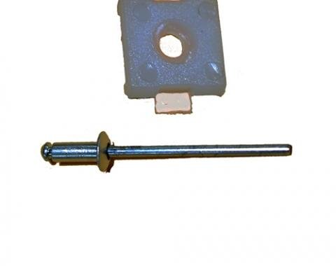 Classic Headquarters Ford Truck Rear Cab Molding Clip with Rivet F-144