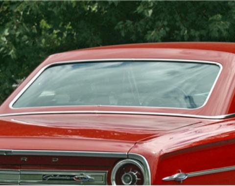 Classic Headquarters Ford Galaxie Rear Window Molding Set, 4 Pieces F-128