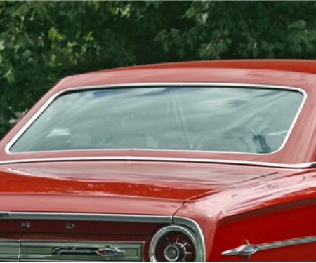 Classic Headquarters Ford Galaxie Rear Window Molding Set, 4 Pieces F-128