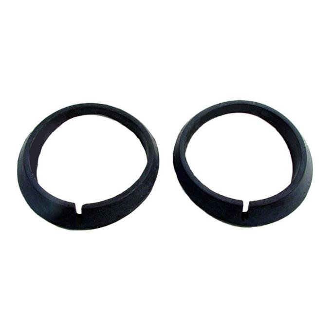 Metro Moulded Parts 1965-1966 Ford Mustang Park Light Mounting Base Pads. 3-3/4" O.d., 3" I.d. Pair MP 1052-C