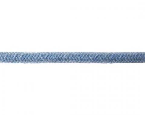 Bulk Wire, #16 Cloth Covered Primary Wire, Blue, Sold By The Foot