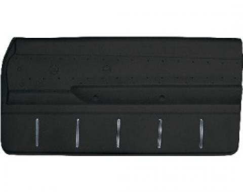 Ford Thunderbird Door Trim Panels, Black, Late 1962 To 1963
