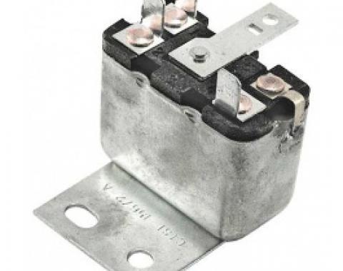 Ford Thunderbird Convertible Top Relay, 3 Contact Posts, Stamping #C1SF-15672-A, 4 Required, 1964-66