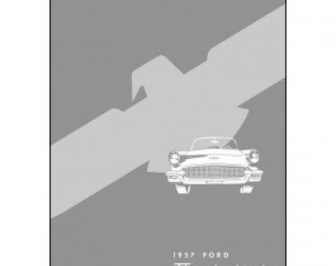 Thunderbird Owner's Manual, 64 Pages With Illustrations, 1957