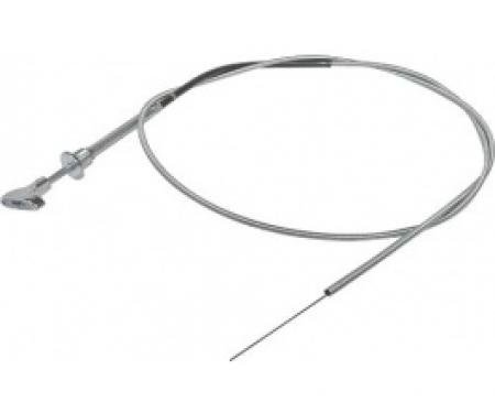 Ford Thunderbird Hood Release Cable Assembly, 1961-62