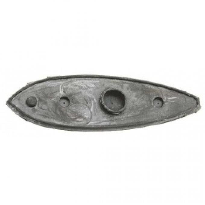 Ford Thunderbird Outside Rear View Mirror Base Gasket, Molded Rubber, Fits Right Or Left, 1964-66