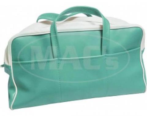 Ford Thunderbird Tote Bag, Green & White, 1955