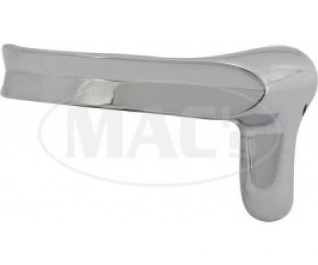 Ford Thunderbird Vent Window Handle, Right, Chrome, No Button, 1961-63