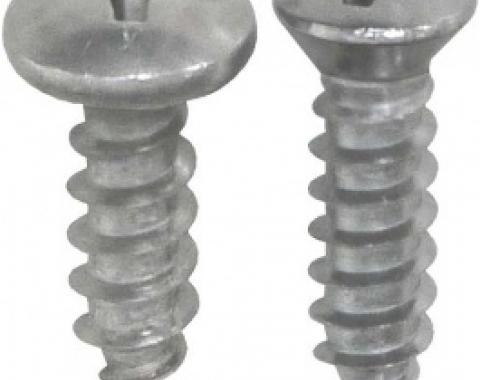 Ford Thunderbird Door Belt Front Cap Screw Set, 1961-63