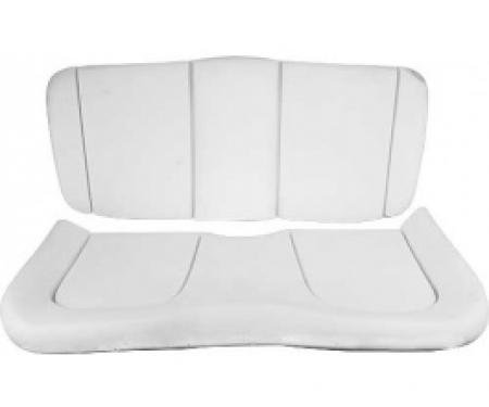 Ford Thunderbird Molded Rear Seat Foam Set, 2 Pieces, 1958-60