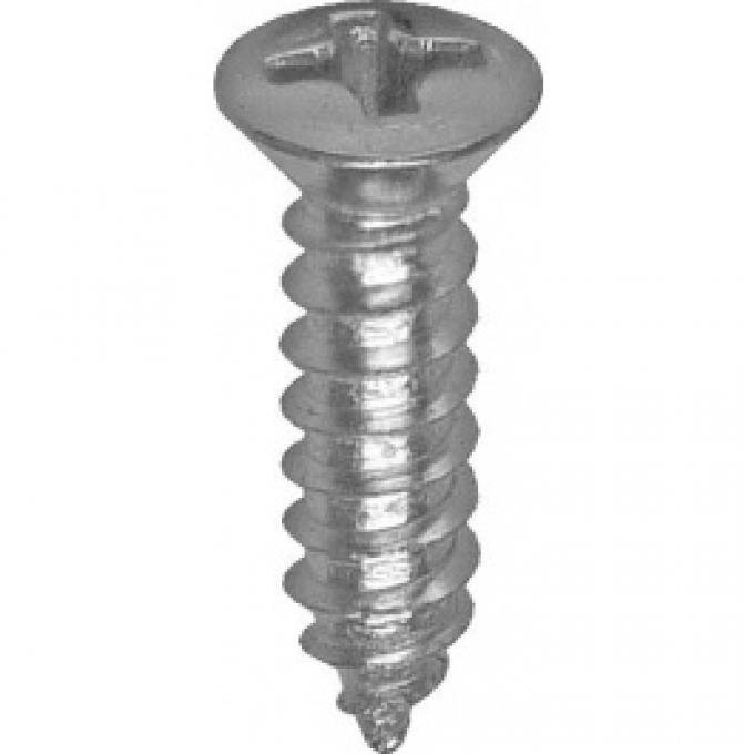 Ford Thunderbird Door Belt Rear Cap Screw Set, 1961-63