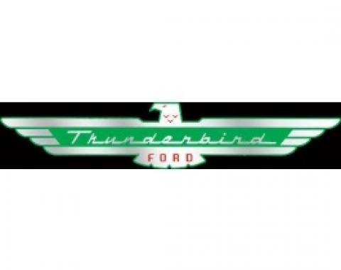 Ford Thunderbird Valve Cover Decals, Non-Aluminum, 1955-57