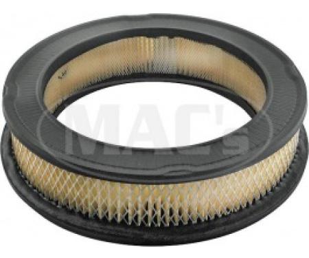 Ford Thunderbird Air Filter, Wix Brand, 9-3/4 OD x 7-1/2 ID x 2-1/4 High, 352 V8, 1958-60