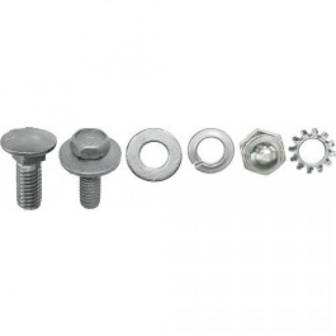 Ford Thunderbird Rear Bumper Hardware Kit, 1964-66