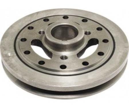 Ford Thunderbird Crankshaft Vibration Damper, Harmonic Balancer, Single Groove, 352 & 390 & 428 V8, 1958-66