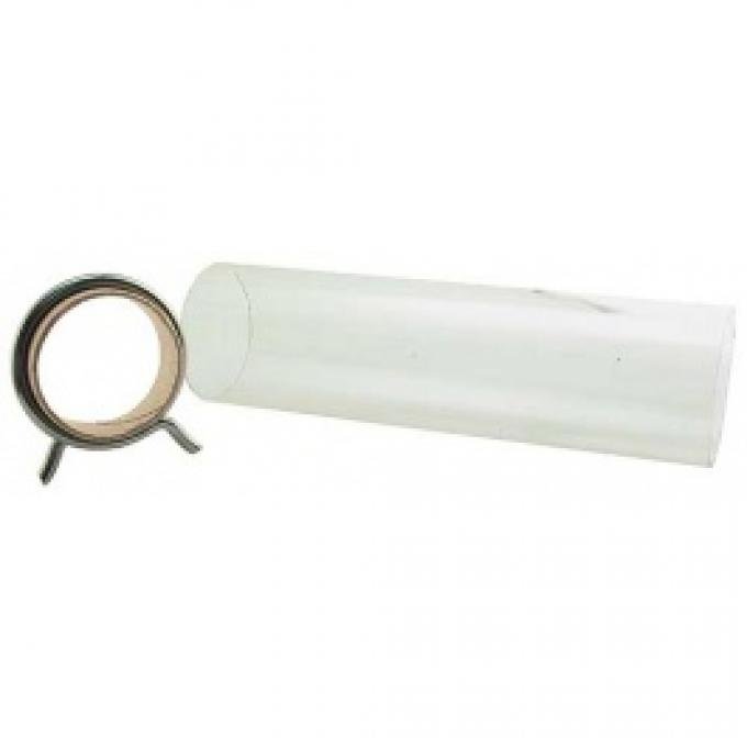 Ford Thunderbird Power Seat Worm Gear Tube & Clamp Kit, 1956-57