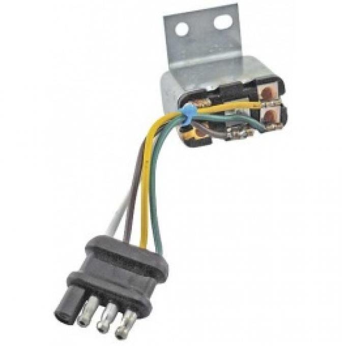 Ford Thunderbird Emergency Flasher Relay, 4 Wire Plug, 1966