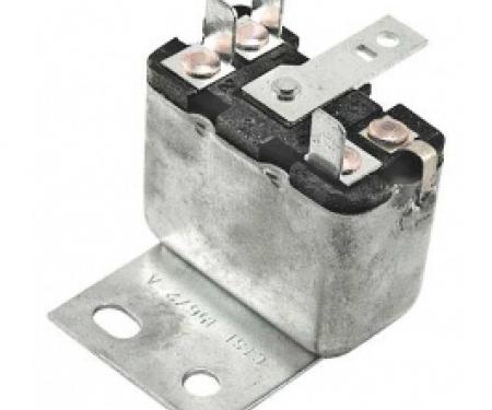 Ford Thunderbird Convertible Top Relay, 3 Contact Posts, Stamping #C1SF-15672-A, 4 Required, 1964-66