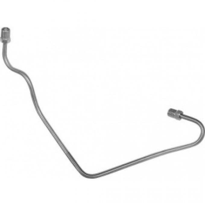 Ford Thunderbird Disc Brake Caliper Transfer Tube, Stainless Steel, Right, 1965-66
