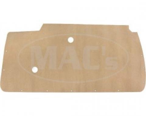 Ford Thunderbird Door Panel Water Shields, Kraft Paper With Poly Backing, Die-cut, 1955-57