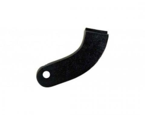 Ford Bucket Seat Hinge Covers, Outers Only, Black, Pair, Falcon, Galaxie, Thunderbird, Comet, 1961-1965