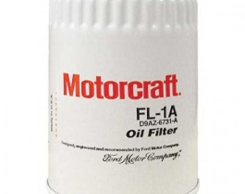 Ford Thunderbird Oil Filter, Spin-On Type, Motorcraft Brand, 1957-66