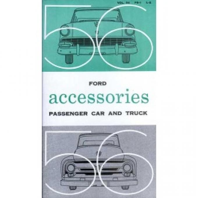 Ford Accessories, Passenger Car & Truck, 1956