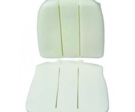 Ford Thunderbird Molded Bucket Seat Foam, 2 Piece Set, Standard Seats, 1964-65