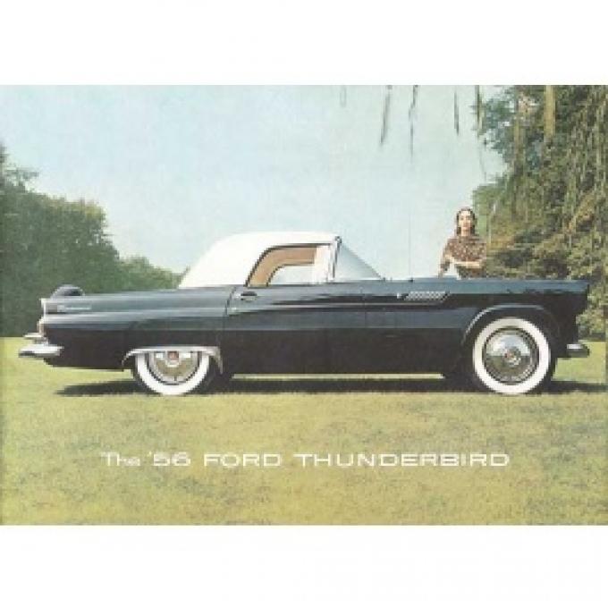 Ford Thunderbird Dealer Sales Brochure, 16 Pages, 1956