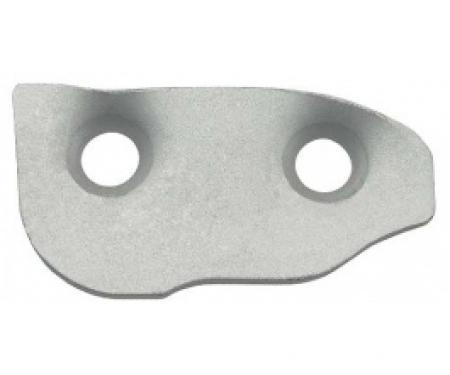 Ford Thunderbird Door Latch Striker Plate Cover, Left, 1956-57