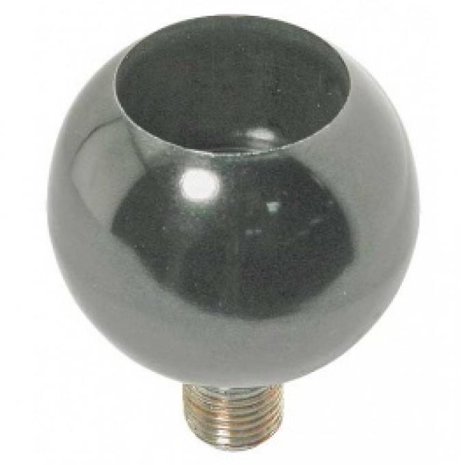 Ford Thunderbird Gearshift Lever Knob, Black, Plastic, Ford-O-Matic, 1955-57