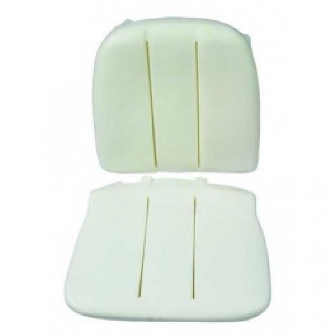 Ford Thunderbird Molded Bucket Seat Foam, 2 Piece Set, Standard Seats, 1964-65