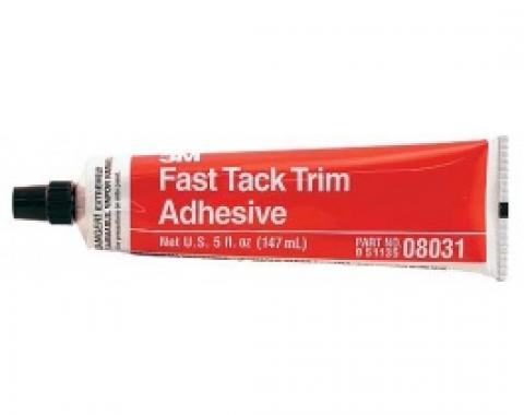 Vinyl Adhesive, 3M Brand, Light Colored, Fast Drying, 5 Oz. Tube