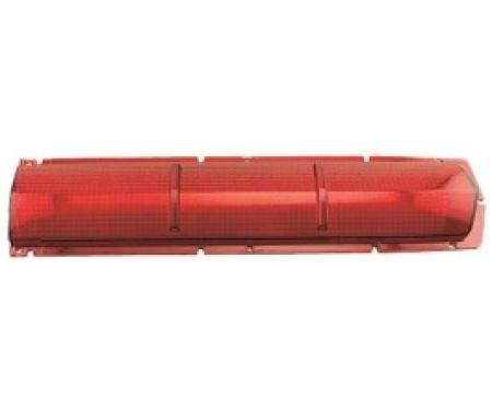 Ford Thunderbird Tail Light Lens, Red, Right Or Left, 1966