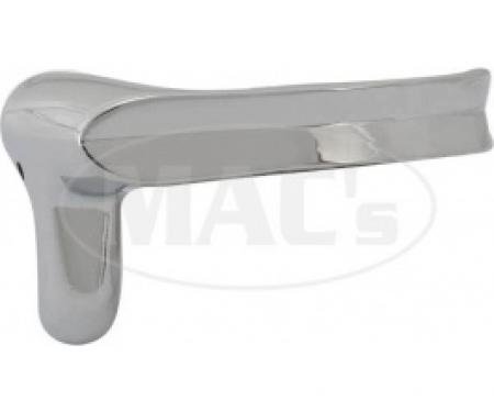 Ford Thunderbird Vent Window Handle, Left, Chrome, No Button, 1961-63