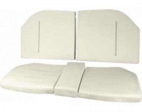 Ford Thunderbird Molded Rear Seat Foam Set, 2 Pieces, 1964-66