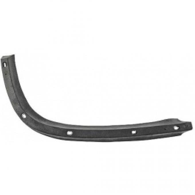 Ford Thunderbird Hard Top Weatherstrip, Right, Curved On Deck, 1955-57