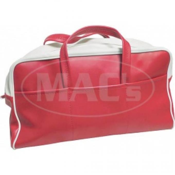 Ford Thunderbird Tote Bag, Red & White, 1955