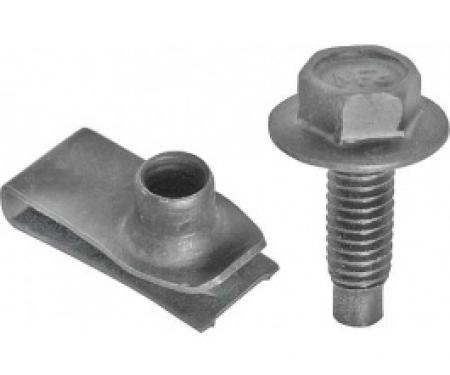 Ford Thunderbird Front Valance Side Hardware Kit, 1966