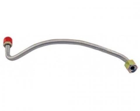Ford Thunderbird Power Steering Pump Pressure Line Tube, Stainless Steel, For Ford Pump, 1965-66