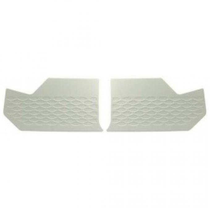 Ford Thunderbird Interior Kick Panels, White, 1958-59