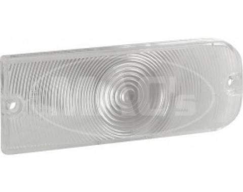 Ford Thunderbird Parking Light Lenses, Plastic, Clear, 1961-63