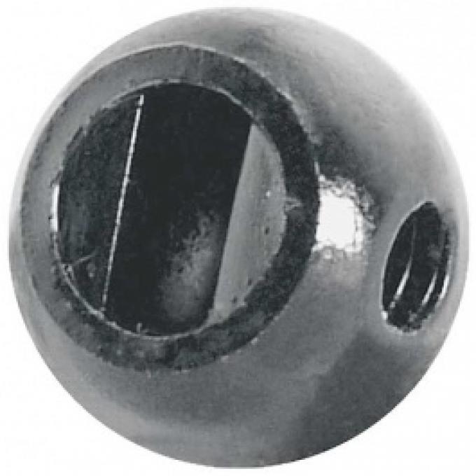 Ford Thunderbird Heater Defroster And Temperature Control Knob, Round Type, 1956-57